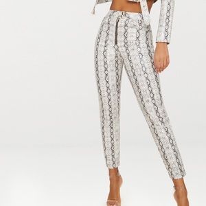 SNAKESKIN PANTS